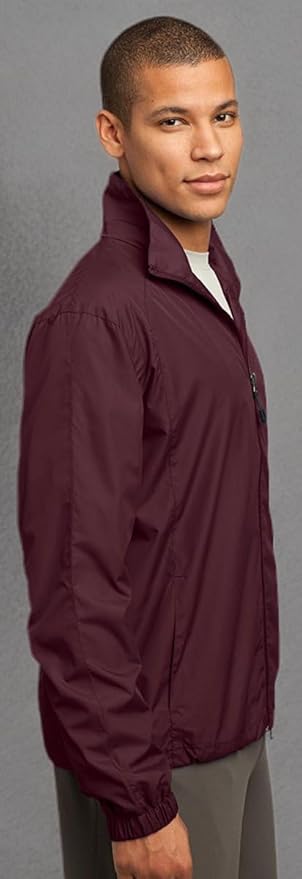 SPORT-TEK Men's Full Zip Wind Jacket
