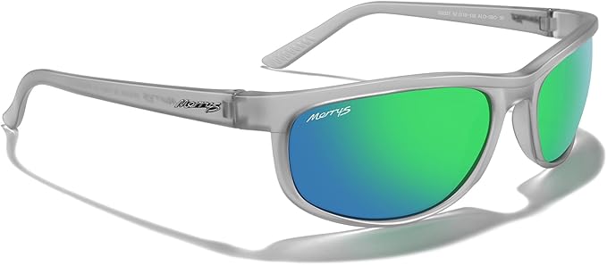 MERRY'S Wrap Around Sport Polarized Sunglasses for Men Women Driving Fishing Cycling Running UV400 Protection S3027