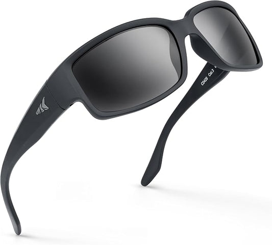 KastKing Skidaway Polarized Sport Sunglasses for Men and Women,Ideal for Driving Fishing Cycling and Running,UV Protection