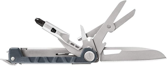 Gerber Gear Armbar Drive 8-in-1 Pocket Knife EDC Multitool with Screwdriver, 2.5" Blade, Urban Blue