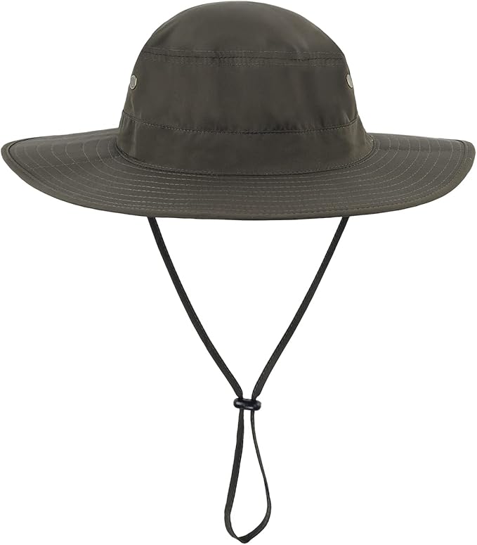 Home Prefer UPF50 Mens Sun Hat with Neck Flap Quick Dry UV Protection Cap Womens Wide Brim Fishing Hat Neck Flap Beach Garden