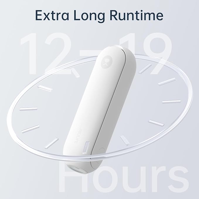 JISULIFE Portable Handheld Fan, Mini 3 In 1 with Rechargeable Battery, Personal Pocket Fan for Travel, Outdoor, USB Power Bank, Flashlight, Essential Ideal Gifts for Summer/Concert/Vacation - White