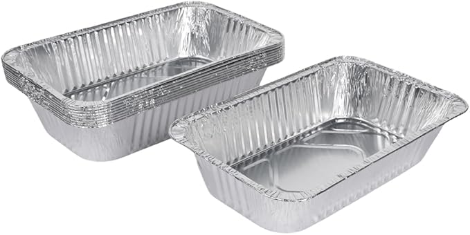 Drip Pans for Char Broil the Big Easy Oil-less Turkey Fryer 2425514W12, Disposable Heavy Duty Aluminum Foil Grease Tray Liner for Charbroil Grill, 10 Pack