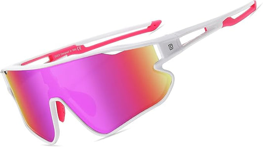 DUCO Sports Polarized Sunglasses for Men Women Running Sunglasses Fishing Cycling Baseball Glasses UV400 Protection DC0023