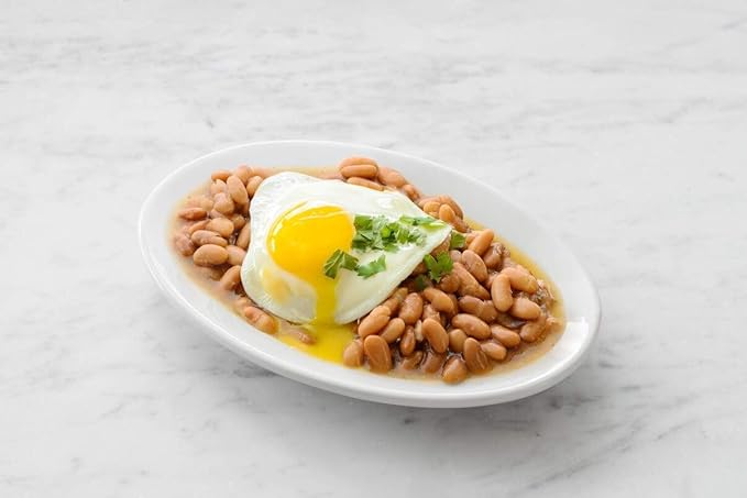 Fillo's Mexican Mayocoba Beans - Ready to Eat Beans, Gluten-Free, Preservative-Free, Microwavable, Non-GMO, Vegan Friendly, Plant Protein, 10 oz Pk of 6