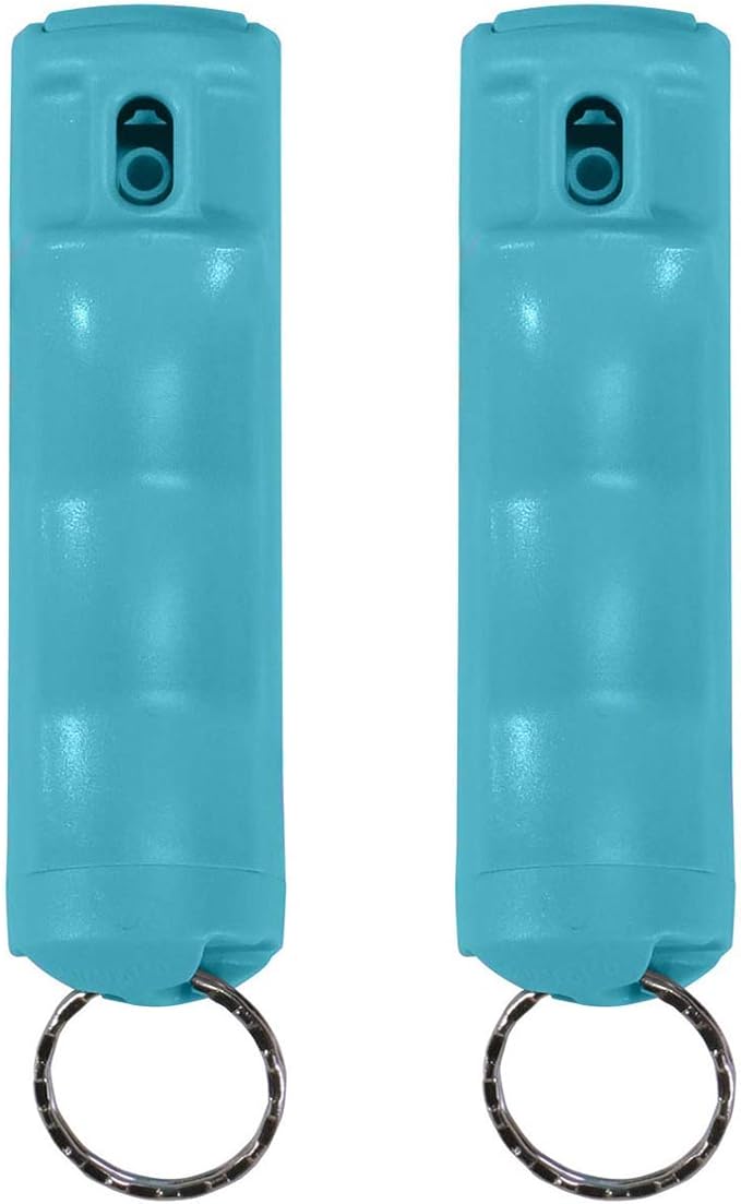 Zarc Vexor Police Strength Pepper Spray, Flip-Top Finger Grip Design for Quick Access, Delivers 20+ Powerful Bursts, Two Pack