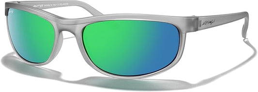 MERRY'S Wrap Around Sport Polarized Sunglasses for Men Women Driving Fishing Cycling Running UV400 Protection S3027
