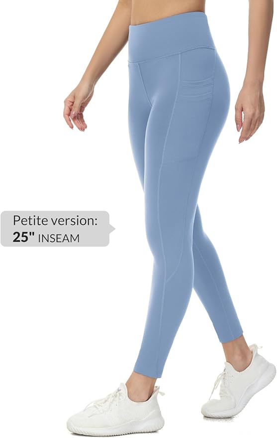 baleaf Women's Fleece Lined Leggings Water Resistant Thermal Winter Warm Tights High Waisted with Pockets Running Gear