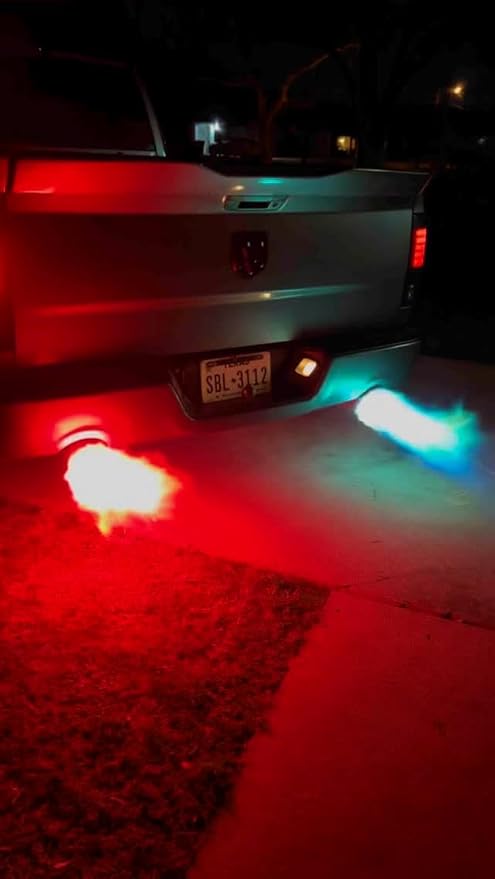 Colorful Exhaust Flame Paste (Ares (Red))