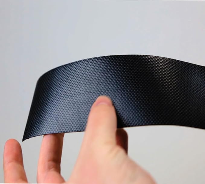 Mytee Products 8.8 oz Waterproof White Vinyl Tarp Repair Tape 4 Inch x 25 FT with Heavy Duty Adhesive Backing - Tarp Repair Kit