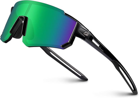RIVBOS Youth Baseball Sunglasses for Kids(Boys&Girls) Polarized UV Protection Cycling Glasses RYS008