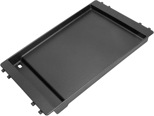 7566 Griddle Pan for Weber Genesis 300 Series, Cast Iron Grill Plate Accessories for Weber Genesis E-310 E-320 E-330 S-310 S-320 S-330 EP-310 EP-320 EP-330 CEP-310