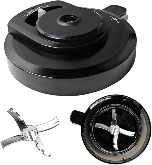 NC300 Ice Cream Maker Outer Bowl with Paddle and Cover, Replacement Accessory Replacement for Ninja NC299AMZ NC300 NC301 Series, BPA-Free & Leak-Proof Design