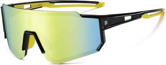 DUCO Polarized Sports Sunglasses for Men Women UV400 Protection Baseball Cycling Running Fishing Sunglasses DC0068