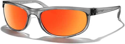 MERRY'S Wrap Around Sport Polarized Sunglasses for Men Women Driving Fishing Cycling Running UV400 Protection S3027