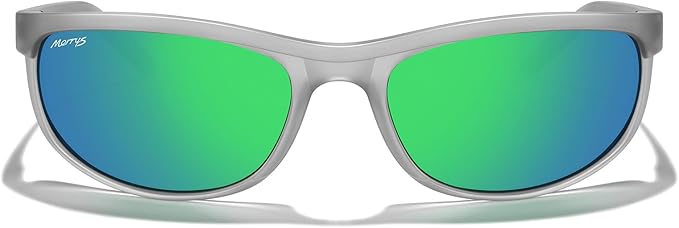 MERRY'S Wrap Around Sport Polarized Sunglasses for Men Women Driving Fishing Cycling Running UV400 Protection S3027