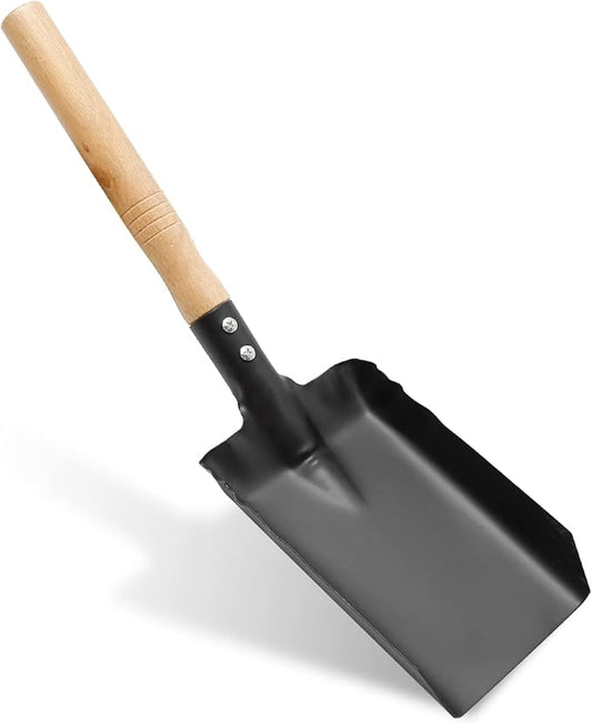 Fireplace Ash Shovel Tool Scoop Dust Pan Coal Hand Shovel Fire Stove Fireplace Trowel Ash Sweep Farm Wood