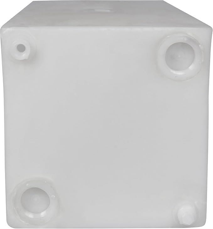 19 Gallon RV Fresh Water Tank, Potable Water Storage Tank for Drinking, Cooking, Cleaning, Showering, for Campers, Trailers, Motorhomes, RVs, Cube Shape, 32.5" x 12" x 12" (WT-0024)