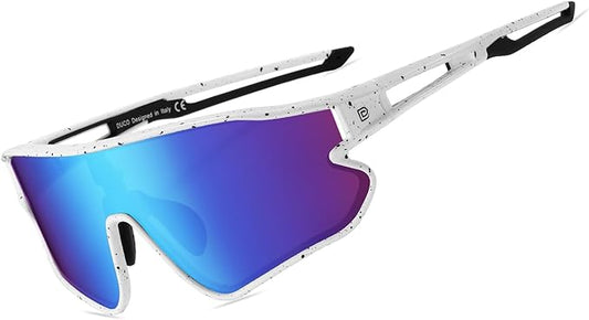 DUCO Sports Polarized Sunglasses for Men Women Running Sunglasses Fishing Cycling Baseball Glasses UV400 Protection DC0023