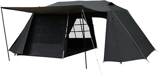 4-6-8 Person Instant Cabin Tent for Camping 60s Easy Setup Large Family Camping Tent for Outdoor