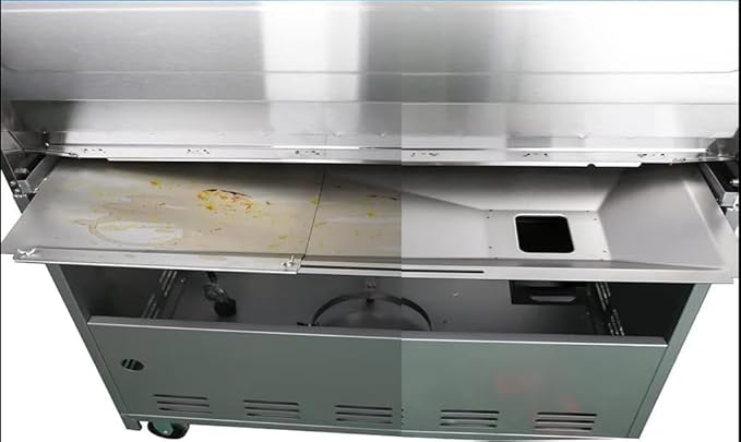 Grease Tray with Catch Pan and Foil Liners, Adjustable Drip Pan for 3/4/5 Burner Gas Grill for Nexgrill, Charbroil, Dyna Glo, Kenmore, Backyard, Expert and More Grill Replacement Parts