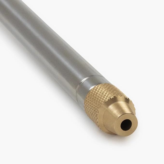 Barebones Telescoping Fire Blower: Durable Brass and Steel Tool for Camping, Campfire Grilling, Outdoor Fire Pits, and Fireplaces - Safe Indoors or Outdoors Fire-Stoking Control