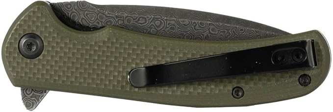 704 Gear Urban Ranger Lite | Green with Damascus Steel