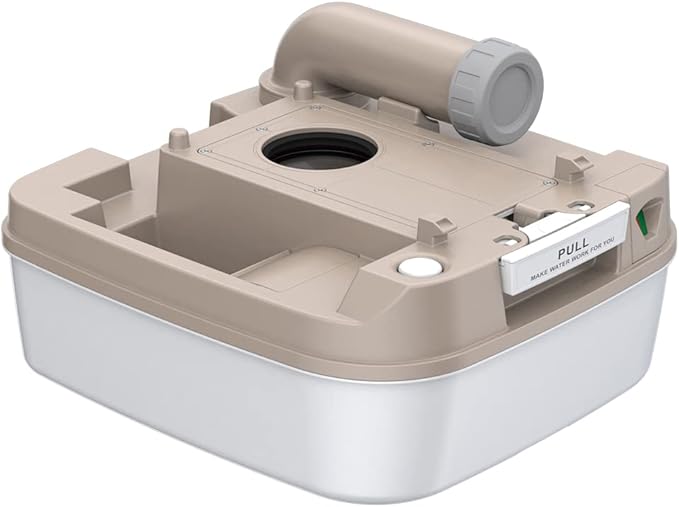 SEAFLO Portable Toilet for RV, Boat, and Camping (3.2 Gallon - Premium Ver.)