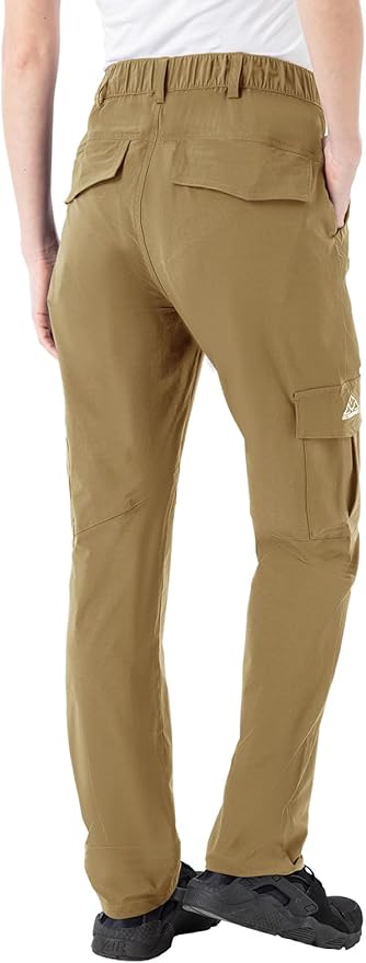 Rdruko Women's Hiking Cargo Pants Water-Resistant Quick Dry UPF 50+ Travel Camping Work Pants Zipper Pockets