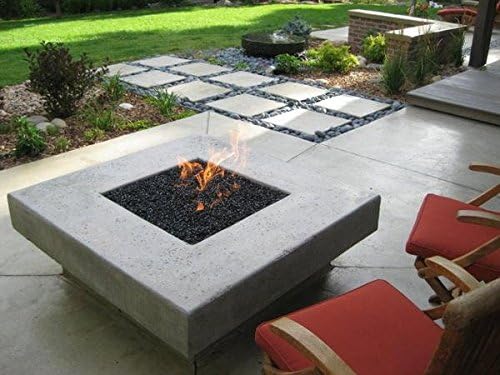 Stanbroil 30in Round Fire Ring for Natural Gas & Propane - Black Steel Fireplace Burner - Indoor & Outdoor, 435,000 BTU Max
