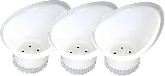 WASH+OUT Eye Wash Cup Kit – Portable Eyewash Cup and Eye Rinse Solution Accessory – Emergency Eye Wash Cup for Eye Care, First Aid Kit, Clear Eyes Flush, Eyewash Cups Disposable - 3 Pack