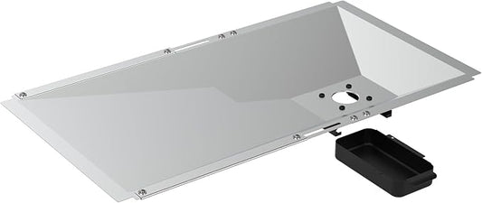 Adjustable Grill Grease Tray with Universal Catch Pan for 3/4/5 Burner Gas Grill Parts,Grill Drip Pan Replacement Parts for 720-0830H 720-0882A Nexgrill Parts,23.6"-31.6",Width 15"