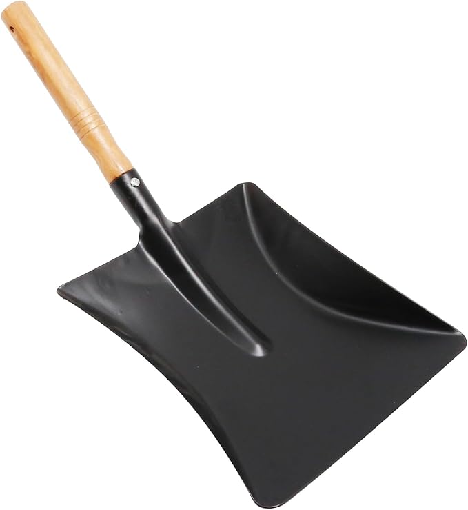 Fireplace Ash Shovel Tool Scoop Dust Pan Coal Hand Shovel Fire Stove Fireplace Trowel Ash Sweep Farm Wood