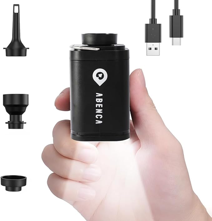 ABENCA Vacuum Storage Bags for Travel with Wireless Pump, Finder Tags, Compression Space Saver Bags, Reusable Vacuum Seal Packing Cube for Suitcases and Backpack.B