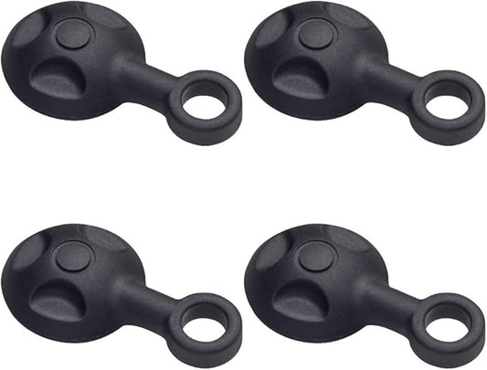 ORXPLUS TOOLS 4 PCS Tarp Grabbers, Tarp Clip, Plastic Grommets for Outdoors Camping Farming Garden Tarps