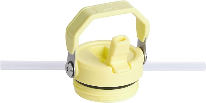 Stanley IceFlow Flip Straw 2.0 Water Bottle 24 OZ | Built-In Straw with Larger Opening | Lightweight & Leak-Resistant | Insulated Stainless Steel | BPA-Free | Pomelo