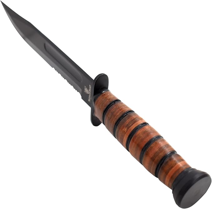 Snake Eye Tactical Heavy Duty Fixed Blade-Hunting Camping & Outdoor Knife (YWSB)