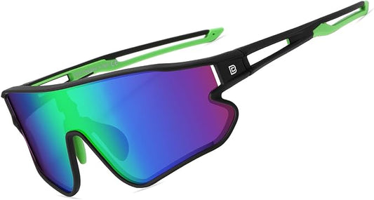 DUCO Sports Polarized Sunglasses for Men Women Running Sunglasses Fishing Cycling Baseball Glasses UV400 Protection DC0023