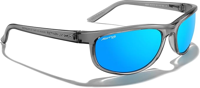 MERRY'S Wrap Around Sport Polarized Sunglasses for Men Women Driving Fishing Cycling Running UV400 Protection S3027