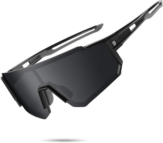 DUCO Polarized Sports Sunglasses for Men Women UV400 Protection Baseball Cycling Running Fishing Sunglasses DC0068