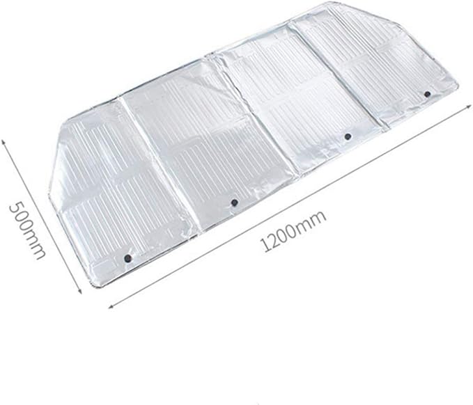 Gatuida Kitchen Aluminum Foil Guard Oil Splatter Screen for Gas Stove Non-Stick Heat Insulation Easy to Clean Kitchen Tool Wall for Cooking