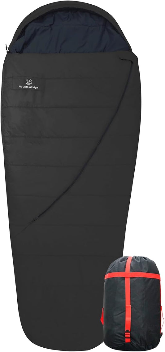 Balance Sleeping Bag for Adult,Cold&Warm Weather with Compression Sack and Water Resistant for Family Camping,Travel and Car Camping