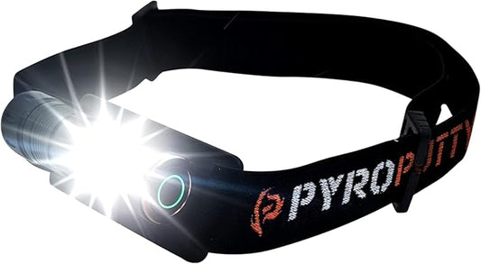 Phone Skope 3oz. Waterproof LED Headlamp with Red Light, Hands Free Torch for Hunting, Camping, or Backpacking, Rechargeable Battery, 2000 Lumen Output