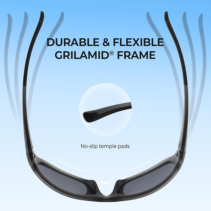 KastKing Dugan Polarized Sport Sunglasses for Men and Women, Ideal for Driving Fishing Cycling Running, UV Protection