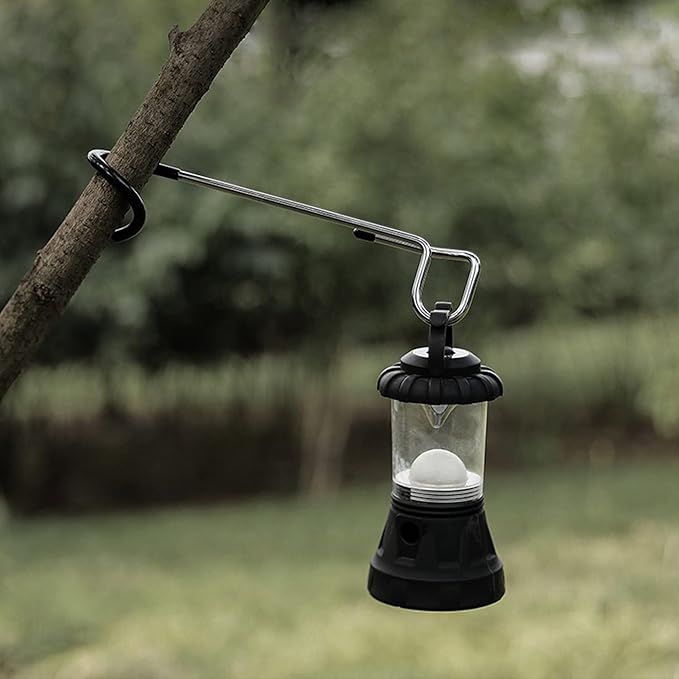 3PCs Garage Shelving Storage Hooks for Outdoor Camping Lanterns, Non-Slip Bird Feeders, Kitchen Shelving Poles