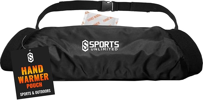 Sports Unlimited Football Hand Warmer Pouch, Youth, Kids. Men & Adult, Perfect for QB Position, Golf Handwarmer Sleeve, Hand Warmers for Football