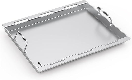 Stanbroil Full Size Griddle Insert for Weber Spirit 200 Series Gas Grill, Stainless Steel Flat Top Griddle for Weber Spirit I & II S-210 E-210 E-215 E-220