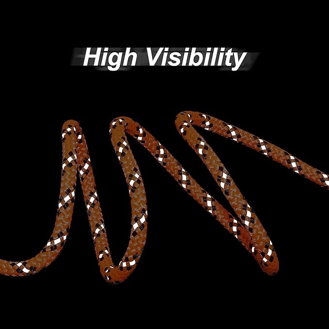 XiaZ Dog Tie Out Cable for Camping, 100ft Portable Overhead Trolley System for Dogs up to 200lbs，Dog Lead for Yard, Camping, Parks, Outdoor Events,5 min Set-up