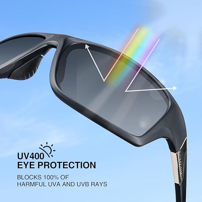 Polarized Sunglasses for Men Women UV 400 Protection Sun Glasses Sport Running Sunglasses for Fishing Cycling