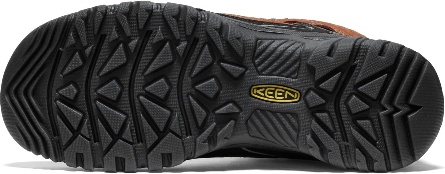 KEEN Men's Targhee 4 Mid Height Durable Comfortable Waterproof Hiking Boots